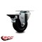 Service Caster 3.5'' Hard Rubber Wheel Swivel Top Plate Caster Posi Brake SCC-20S3514-HRS-PLB - alternate 5